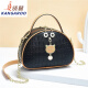 Kangaroo (KANGAROO) small bag women shell bag 2024 crossbody shoulder bag trendy and fashionable small round bag women chain bag green