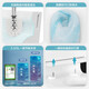 Jomoo Jiumu Baño Store Glaze para el inodoro Sifón Suphón Baño de ahorro de agua INDOUMISO ALODARIO 1396 Instalación del modelo de impulso de sifón 305 mm