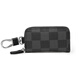 
YOOKDD Business Men's Small Bag Car Key Bag Men and Women Fashion Small Braided Car Key Padlock Bag New Coin Wallet Plaid