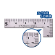 
SHINWA Affinity Penguin Small Stainless Steel Crank Ruler with the same scale with the front and back Polishing 12101 Small Scroll Ruler Polishing 12101 Length 10cm* Short 5cm