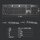 罗技（Logitech）K845机械键盘有线游戏键盘电竞办公全尺寸104键配列盘外设办公用品WF13A K845-悠米联名款 红轴