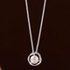 Necklace Women's Single Pearl Silver Necklace Light Luxury Niche Necklace Clavicle Chain Women's High-end Jewelry Temperament Pendant Pearl Pendant Necklace