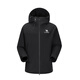 
Camel (CAMEL) outdoor hard shell jacket for men and women single windproof jacket 2024 new autumn mountaineering suit [Black armor] R727