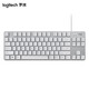 Logitech K835 Wired Mechanical Clavier Business Office Office Keyboard ordinateur ordinateur portable clavier 84 Layout de clé Axe bleu blanc axe rouge blanc 99% nouveau