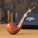 Savinelli importierte handgefertigte Heather-Pipes und Accessoires, High-End-Zigarettengeschenke für Männer [Bestseller 677 Eimer + Rohrbeutel, Auswahl und Geschenk]