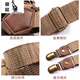 Kangourou (Kangourou) Kangourou New British Retro Y-Shaped Sous-cendier pour hommes et femmes, ceinture de suspense forte à quatre cingles pour Brown