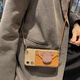 Lu Chun Fashionable Violent Bear Huawei nova8/7 mobile phone case mate40 card coin wallet p30 crossbody lanyard P50 brown shell + violent bear + oblique rope Honor 30