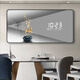 
Hanxuan 2025 new restaurant decoration painting electronic living room background wall radar sensing digital display screen wall clock dining room watch painting JD13533 digital display model 80*40 (suitable for restaurants about 1.2 meters) crystal picture pvc gold edge/power bank automatic sensing
