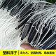Yulejia fishing net, wire mesh, sticky fish net, three-layer fish net, small fish net, fish-sticking fishing net, hanging net, white striped fish net, weighted sinking net, 1.2 meters high, 50 meters long, 1 finger, three-layer weighted sinking net
