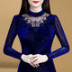 Paired white half turtleneck lace base shirt for women in autumn and winter new women's top 2024 inner wear can be worn with fleece on the outside. 841 fleece 2XL [suitable for 120-130Jin [Jin equals 0.5 kg]]