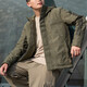 Ropa de algodón para hombres adidas para invierno nueva chaqueta con capucha con capucha a prueba de frío al aire libre en invierno