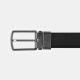 Entrenador (entrenador) [Suministro de marca directa] logotipo clásico para hombres Belche de pintura impresa PVC gris negro con cuero Cy983QBMI55