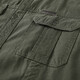 
JP autumn outdoor men's long-sleeved shirt lapel casual shirt 1283 khaki M-170