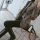 Ai Zhuer Plaid Small Suit Jacket Women's 2026 Spring and Autumn New Women's Korean Style Temperament Plaid Women's Small Suit Top Picture Color M
