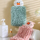 Jie Liya (grace) hanging chenille hand towel kitchen thickened water-absorbent quick-drying towel bathroom cartoon cute rag 4 pack random pattern