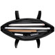 Kangaroo briefcase men's business laptop bag large capacity business trip office handbag waterproof men's bag black 14 inches