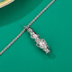 Yuan Shengfu's new PT950 high-quality fashion Panlongzhu platinum pendant, atmospheric platinum necklace pendant for men, 9.84 grams