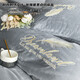 Nanjiren quilt core + milk velvet four-piece set + pillow core quilt cover + quilt core quilt set full set detachable quilt feather - light gray [3S quick warming, heat storage and temperature lock] 1.8m bed four-piece set + 2/8Jin [Jin equals 0.5 kg] quilt + pillow core *2