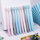 Langlijiejing exquisite soft color adult soft bristle toothbrush soft brush filament cleaning oral cavity slender brush rod family pack 10 pieces