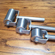 
Yunpanfeng stainless steel press wheel double bearing solid press roller waterproof roll leather press iron roller self-adhesive sticker exhaust bubble 5cm stainless steel press wheel (about 695 grams metal handle D40