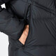 
Nike men's down jacket, winter sportswear, running, fitness, windproof and casual outdoor cold-proof and warm hooded jacket, DV1132-010/black 695 hooded/85% gray duck down M, recommended 120-130Jin [Jin equals 0.5 kg]
