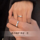 China Gold Everlasting Oath Diamond Ring Couple Ring Women's Silver Diamond Ring Girl Birthday Gift Girlfriend Wedding Anniversary Silver Diamond Pair Ring Everlasting Oath Jingsuda
