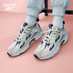 Reebok Reebok Männer und Frauen Paar DMX 1200 Klassiker Sport Casual Fashion Retro bequeme Papa Schuhe erhöhte dicke alleinige GX3895-White_khaki (empfohlen, eine kleine Größe 34,5 zu nehmen 34,5