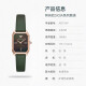 安普里奥·阿玛尼（Emporio Armani） 手表女 摩登方形生日520情人节礼物送女友电子石英女表 【HOT推荐】小绿表皮带 AR11149