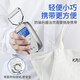凯丰 手提电子秤手提秤便携式高精度家用快递称弹簧秤称重食物行李称 【充电款】银灰色+快充线50kg5g