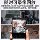 Batianan wif smart wireless caméra téléphone mobile surveillant à distance monteur à haute définition maison à haute définition à 360 degrés pas d'angle aveugle avec une tour panoramique panoramique de vision nocturne tourne automatiquement pour communiquer 3 millions de HD] 10x agrandissement + 64g