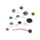 
6050p microphone head 9767p capacitor electret microphone with pin 9*7mm6*5 microphone pickup 52DB 4015P high sensitivity with pin (5 pieces)