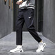 耐克（NIKE）官方网舰店男裤子 春新款运动裤长裤时尚卫裤舒适快干休闲裤男 DM6627-010/快干/白勾 S