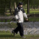 Camel Down Jacket Men [Baby Same Style] Otoño e Invierno Fleece tres en uno Traje de montañismo a prueba de agua a prueba de viento y al aire libre para mujeres 1098Y, color de madera/Noche negra azul, mujeres [Down] XL