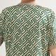 Fuxi mittlere Mutter Mode Top Zwei-teiliger Sommer Neue Kurzärmer T-Shirt Sportswear Mode Mutter Sommeranzug 1391-Gly860 Green XL Empfohlen 105jin [Jin ist 0,5 kg]