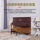海资曼欧式古典立式钢琴进口配件125AF静音升级款棕色哑光[含耳机]
