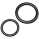 Fengji rubber seal ring o-ring o-shaped rubber ring nitrile oil seal seal ring waterproof and high temperature resistant black gasket collection outer diameter 5 * wire diameter 1 (200 pieces)