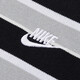 耐克（NIKE）T恤男装 2024秋季男子短袖翻领POLO衫透气休闲网球白色纯棉短袖男 FN3897-010 黑/白条纹 XL