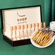 Beijing Tongrentang Total Calidad 2024 Cordyceps de primer término 10 Cajas de regalo para Cordyceps rotos Productos secos SF Select 2/Gram 10 Deluxe Pipe Pack Caja de regalo