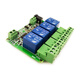 1/2/3/4/6/8/12-channel Modbus relay module switching input and output RS485/TTL/PLC 4-channel output + no input 24V