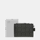 Coach autorisierte offiziell autorisierte neue Männer für modische Casual Clutch Weihnachtsgeschenk Valentinstagsgeschenk [Binded Warehouse Shipping] Black F29508CQBK