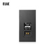 Illumina (ELAC) Debüt2.0 Serie DB52 HiFi Passive Buchhandlungslautsprecher Fever Grade High Fidelity Passive Lautsprecher Desktop HiFi Audioverstärker Set 5,25 Zoll DB52 Walnuss -Walnuss -Paar
