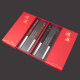 Manyuan extended 999 sterling silver chopsticks household non-slip, antibacterial and non-mouldy Chinese gift box ebony silver chopsticks gift 999 pure silver red rosewood ebony 2 pairs combination pack