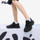 FILA 斐乐猫爪鞋4代男鞋复古老爹鞋时尚休闲运动鞋透气厚底鞋猫爪6 黑-BK （猫爪4） 42