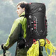 Aiwang Aiwang outdoor mountaineering bag suspended backpack large capacity travel backpack camping hiking bag back cycling bag 40 liters red + suspended breathable backpack system + rain cover