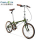 DAHON D10 folding bicycle 20-inch 10-speed adult retro bicycle HAC003 olive green