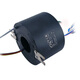 Shantoulincun conductive slip ring 360 degree hollow rotary connection 612 route 5A10A high-speed electric slip ring through hole conductive slip ring GK3899-6P05/6 path 5A midhole 3