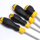 
Stanley (STANLEY) B series rubber handle screwdriver set one-shaped cross driver with magnetic screwdriver 8-piece set 66-673-23