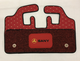 
Excavator foot pad Sany 5560-975-9215-975-8 foot pad cab floor glue customization Sany 135/155-10 black