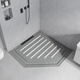 Fantasy Island Bathroom Anti-slip Stone Pedal Bathroom Sunken Shower Room Slate Shower Board Bathroom Footing Tile Floor Customized Shower Board 2-piece Set No Stone Base Square Number 1.4