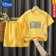 Disney (DISNEY) children's short-sleeved suit small, medium and large children's sportswear boys and girls casual summer clothes boys quick-drying clothes baby two-piece set blue PS men and women - clothes + pants 100 recommended height 85-95cm